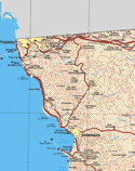 Este mapa muestra las ciudades de Tijuana, Plan Libertador, Playas de Rosarito, Valle Bonito, El Florido, Ejido Ojo de Aguacañada, El Alamo Bonito, Tecate, Ejido Nueva Colonia Hindu, Fraccionamiento el Ranchito, Jardines del Rincón, Los Manantiales, Colonia Luis Echeverria Alvarez, Francisco Zarco, Ensenada, Rodolfo Sánchez taboada. Ademas de las poblaciones (pueblos) de San Antonio del Mar, La Joya, Jose Maria Morerlos y Pavon, El Dorado, Valle las Palmas, Ejido Jacurre, Agua Hechizera, Ejido Heroes del Desierto, Ejido Carmen Serdan, Ejido Ignacio Zaragoza, primo Tapia, la Zorra, San Jose de la Zorra, Ejido San Marcos, Francisco Zarco, Ejido la Misión, el provenir, San Antonio Flecua, San Marcos, Villa de Juárez, El Sauzal Rodríguez, Cabo Banda, La Joya, Ejido Nacionalista de Sánchez Taboada, Colonia Cañon Buenavista, Ejido Uruapan, Tres Hermanos.