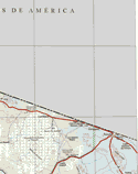 Este mapa muestra las ciudades de Sonoita.