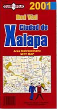 Mapa de la ciudad de Xalapa